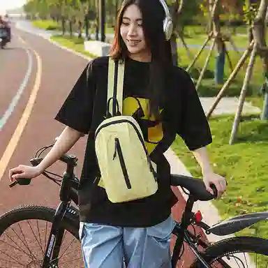 行途 简约潮流时尚 尼龙 双肩包 男女同款情侣款 多色