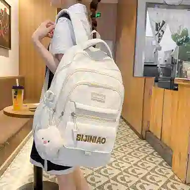 行途 高颜值可爱小众设计大容量 尼龙 双肩包 常规 女款 多色