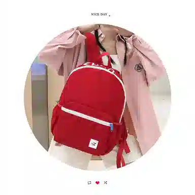 行途 简约韩版百搭时尚 双肩包背包 女款 多色