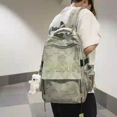 行途男女大容量双肩包多色尼龙