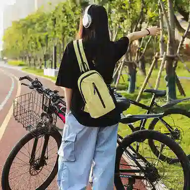 行途 简约潮流时尚 尼龙 双肩包 男女同款情侣款 多色