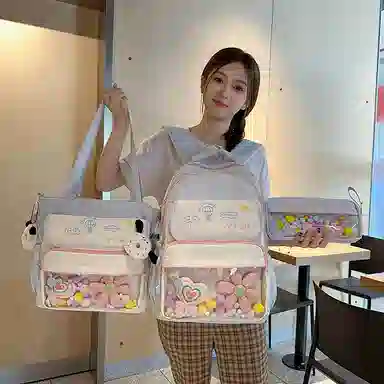 行途 高颜值轻便上课 尼龙 组合装 男女同款情侣款 黑色/白色/蓝色/黄色/绿色