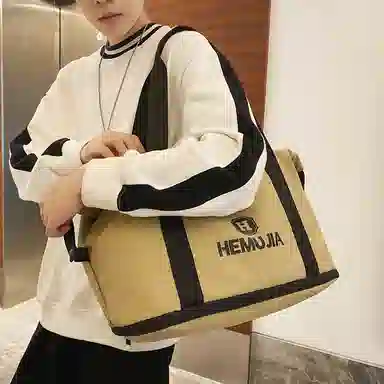 行途旅行包女短途大容量扩容健身包干湿分离尼龙手提斜挎包训练运动背包男女