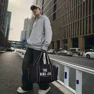 行途 大容量运动短途出差干湿分离 尼龙 男女同款情侣款 旅行包 多色