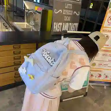 行途 可爱校园小清新质感甜酷旅行潮流轻便 牛津布 双肩包 常规 女款 黑色/红色/白色/黄色/蓝色