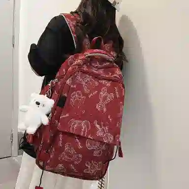 行途男女大容量双肩包多色尼龙