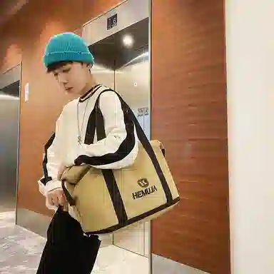 行途旅行包女短途大容量扩容健身包干湿分离尼龙手提斜挎包训练运动背包男女