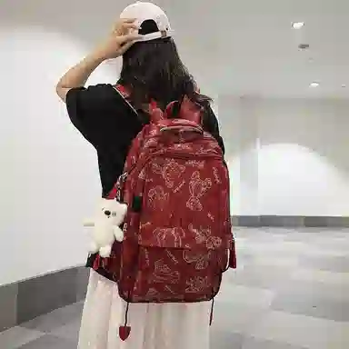 行途男女大容量双肩包多色尼龙