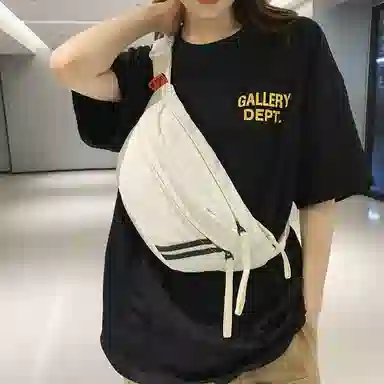 行途 潮流女包时尚质感学生斜挎包休闲手机包百搭 尼龙 胸包 男女同款情侣款 多色