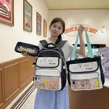 行途 高颜值轻便上课 尼龙 组合装 男女同款情侣款 黑色/白色/蓝色/黄色/绿色