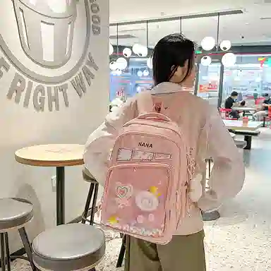 行途 书包超轻初中二次元 尼龙 痛包 女款