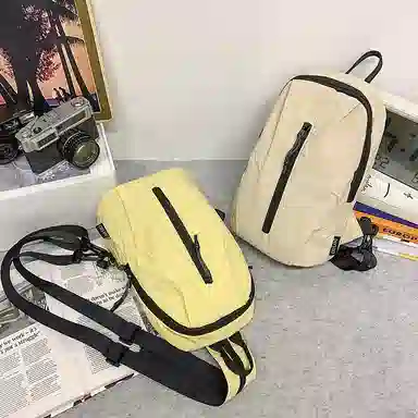 行途 简约潮流时尚 尼龙 双肩包 男女同款情侣款 多色