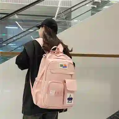 行途 日系轻便 尼龙 双肩包 男女同款情侣款 多色