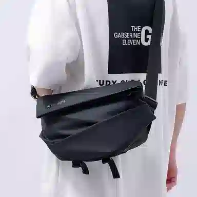 行途 潮流耐磨大容量多功能 尼龙 胸包 常规 男款 灰色/黑色/蓝色/绿色