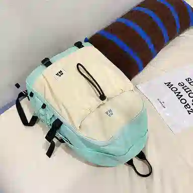 行途 潮流简约小众设计大容量 尼龙 双肩包 男女同款情侣款 多色