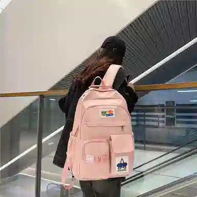 行途 日系轻便 尼龙 双肩包 男女同款情侣款 多色