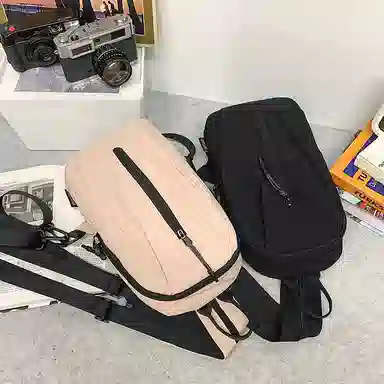 行途 简约潮流时尚 尼龙 双肩包 男女同款情侣款 多色