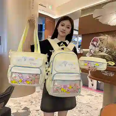 行途 高颜值轻便上课 尼龙 组合装 男女同款情侣款 黑色/白色/蓝色/黄色/绿色