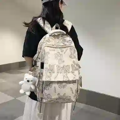 行途男女大容量双肩包多色尼龙