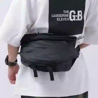 行途 潮流耐磨大容量多功能 尼龙 胸包 常规 男款 灰色/黑色/蓝色/绿色