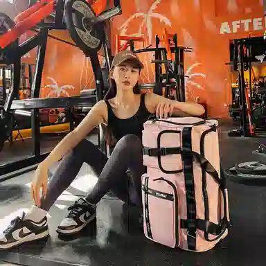 行途 短途出游休闲简约时尚轻便 尼龙 旅行包 常规 男女同款情侣款 黑色/粉色/卡其色/蓝色/军绿色/黄色