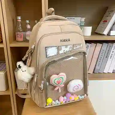 行途 书包超轻初中二次元 尼龙 痛包 女款