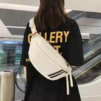 行途 潮流女包时尚质感学生斜挎包休闲手机包百搭 尼龙 胸包 男女同款情侣款 多色