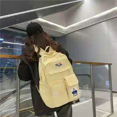 行途 日系轻便 尼龙 双肩包 男女同款情侣款 多色