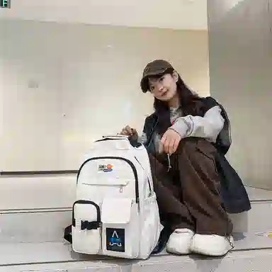 行途 日系轻便 尼龙 双肩包 男女同款情侣款 多色