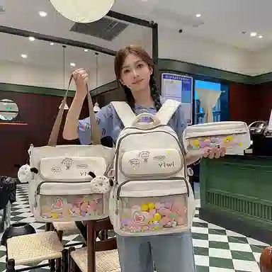 行途 高颜值轻便上课 尼龙 组合装 男女同款情侣款 黑色/白色/蓝色/黄色/绿色