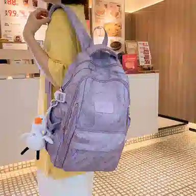 行途 小熊休闲时尚背包 尼龙 双肩包 女款 多色