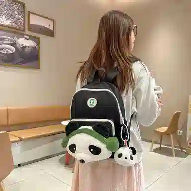 行途 学院风百搭可爱轻便小众设计 尼龙 双肩包 男女同款情侣款 多色