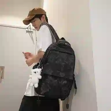 行途男女大容量双肩包多色尼龙