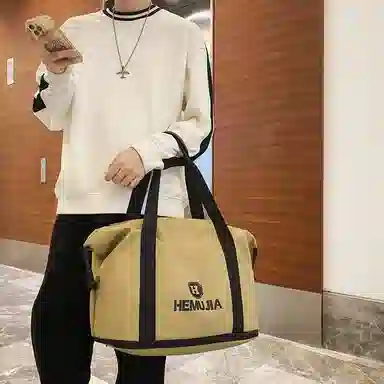 行途旅行包女短途大容量扩容健身包干湿分离尼龙手提斜挎包训练运动背包男女