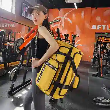 行途 短途出游休闲简约时尚轻便 尼龙 旅行包 常规 男女同款情侣款 黑色/粉色/卡其色/蓝色/军绿色/黄色