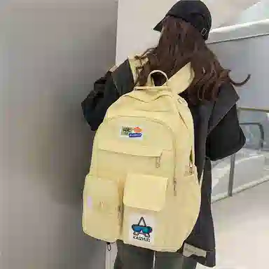 行途 日系轻便 尼龙 双肩包 男女同款情侣款 多色