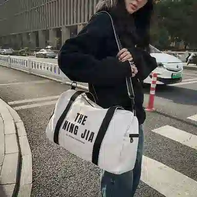 行途 大容量运动短途出差干湿分离 尼龙 男女同款情侣款 旅行包 多色