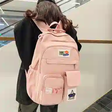 行途 日系轻便 尼龙 双肩包 男女同款情侣款 多色