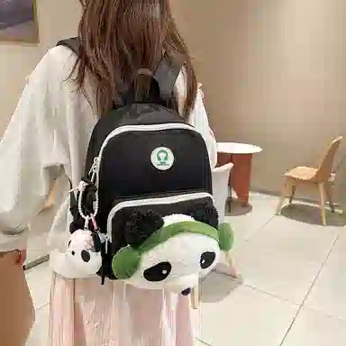 行途 学院风百搭可爱轻便小众设计 尼龙 双肩包 男女同款情侣款 多色