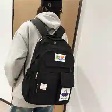 行途 日系轻便 尼龙 双肩包 男女同款情侣款 多色