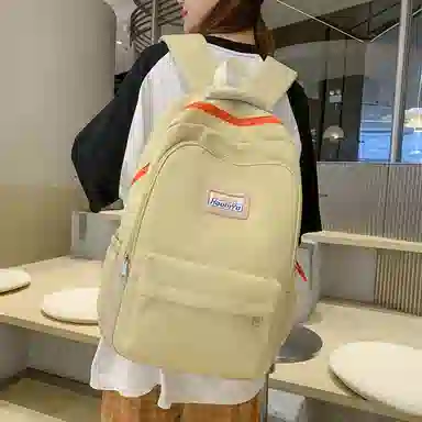 行途 初高中学生大学生简约校园风韩版 双肩包 尼龙 女款 多色