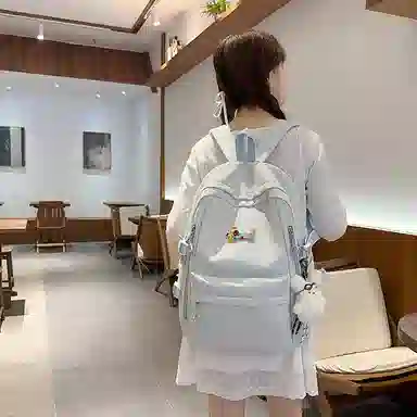 行途 可爱卡通轻便小众高颜值 尼龙 双肩包 常规 女款 多色