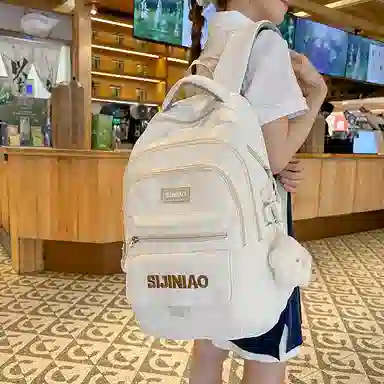 行途 高颜值可爱小众设计大容量 尼龙 双肩包 常规 女款 多色