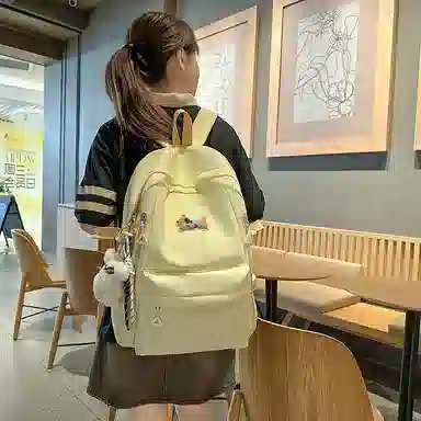 行途 可爱卡通轻便小众高颜值 尼龙 双肩包 常规 女款 多色