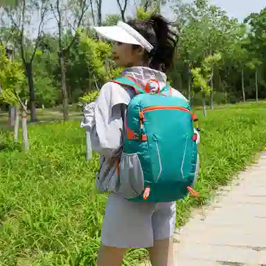 行途 可折叠多用途轻便防泼水 尼龙 双肩包 常规 男女同款情侣款 多色