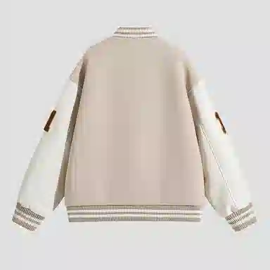 KNOCKSPARK Racing Embroidered Bomber Jacket