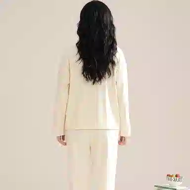 兰缪 带胸垫纯色简约高级感柔软家居服睡衣套装 女款