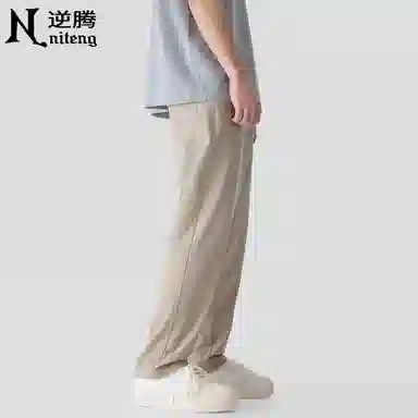 逆腾 潮牌宽松小脚休闲裤 男款