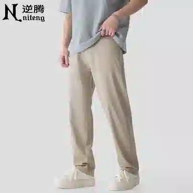 逆腾 潮牌宽松小脚休闲裤 男款