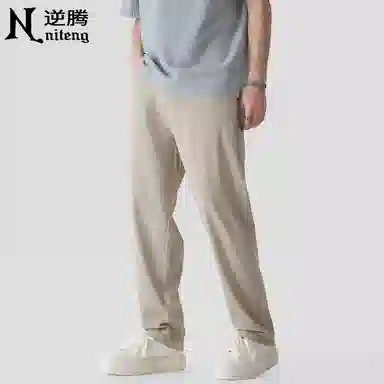 逆腾 潮牌宽松小脚休闲裤 男款